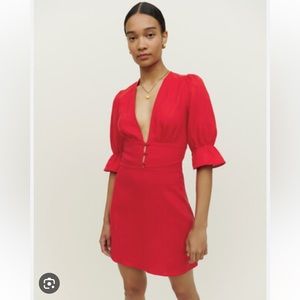 NWT Reformation Simi Linen dress size 2